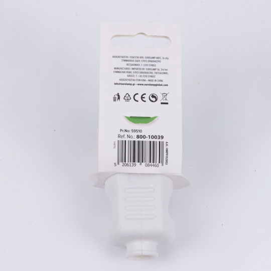 Eurolamp Female Schuko Plug White