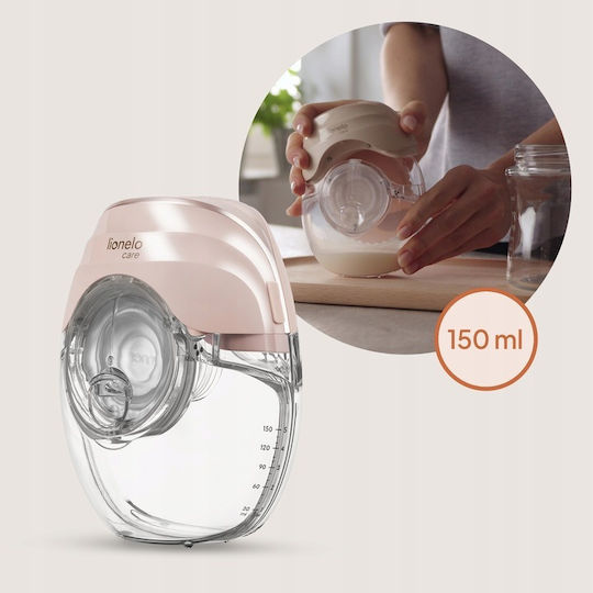 Lionelo Pompa de sân simplă electrică Fidi Free Slim Roz