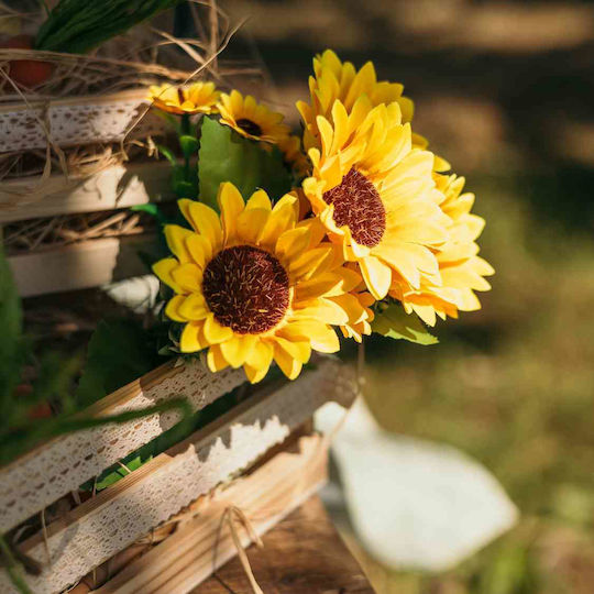 Bouquet of Yellow Heliotropium Beauty Home