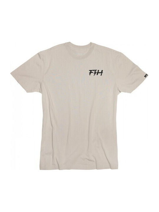 Herrenblusen Kurzarm T-Shirts Grau