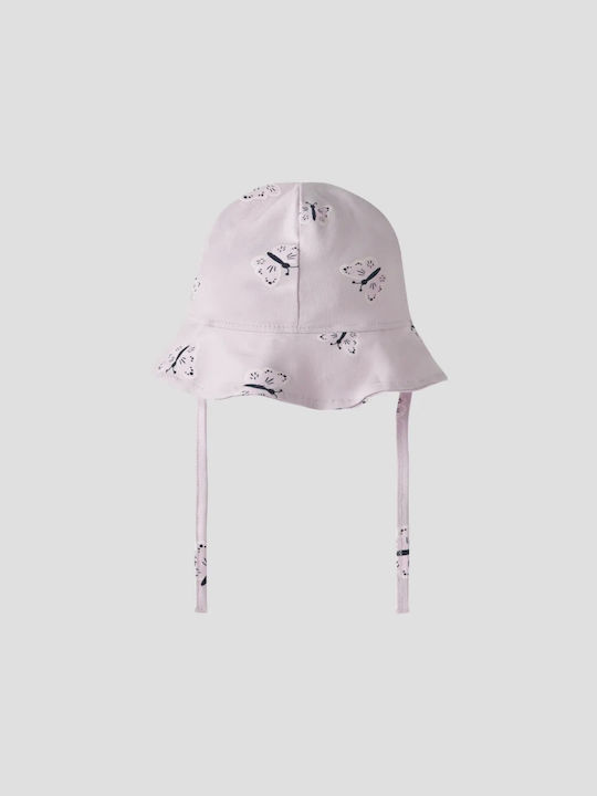 Name It Παιδικό Καπέλο Bucket Υφασμάτινο Λιλά