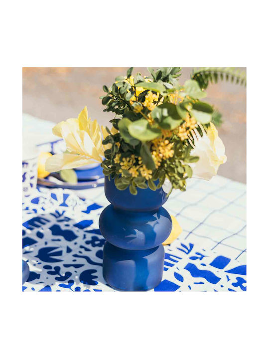 Beauty Home Decorative Vase Gabriel Blue 18cm