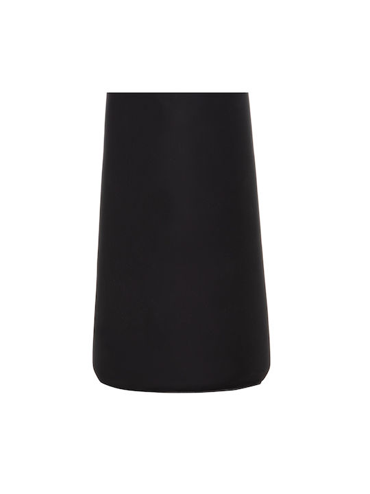 HomeMarkt Decorative Floor Vase Concrete Nebula Black 17xH45cm