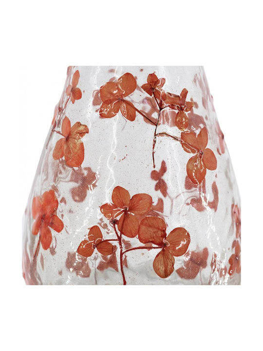 Artekko Decorative Vase Aphelios Transparent 12.5x12.5x18cm
