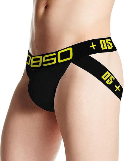 Kinksters Ανδρικό Εσώρουχο Jockstrap Μαύρο