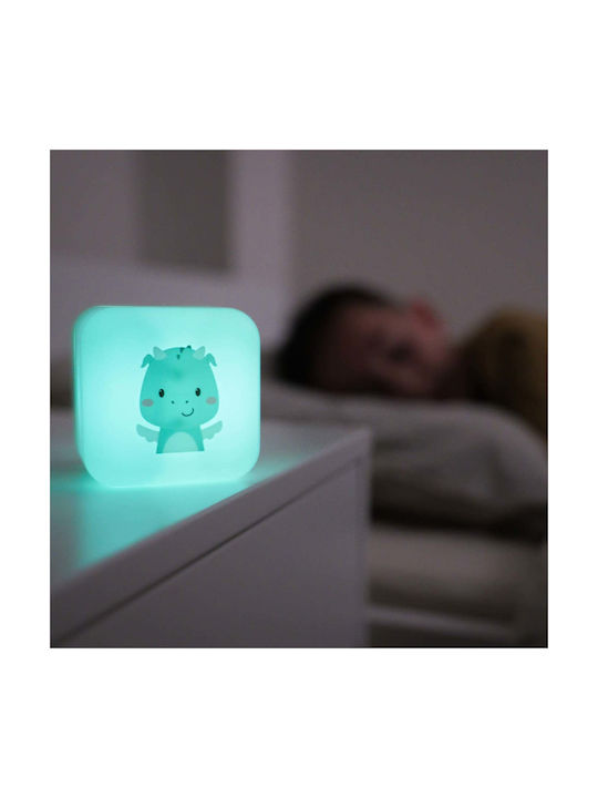 Cloud b Cloud b LED Night Light Drake the Dragon Power Green