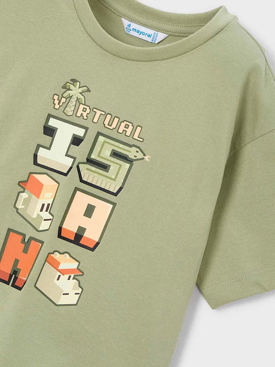 Kids Top Short-sleeved Green