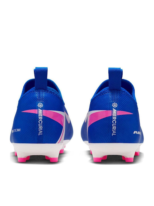Mercurial Vapor 16 Academy FG/MG Kids Soccer Cleats Molded Blue