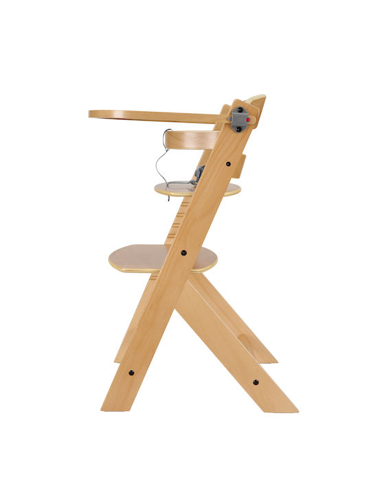 Kikka Boo Nordy Столово Столчe 2 в 1 с Регулируема Височина Wood