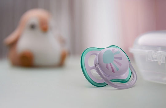 Philips Ultra Air Πιπίλα Σιλικόνης για 0-6 μηνών