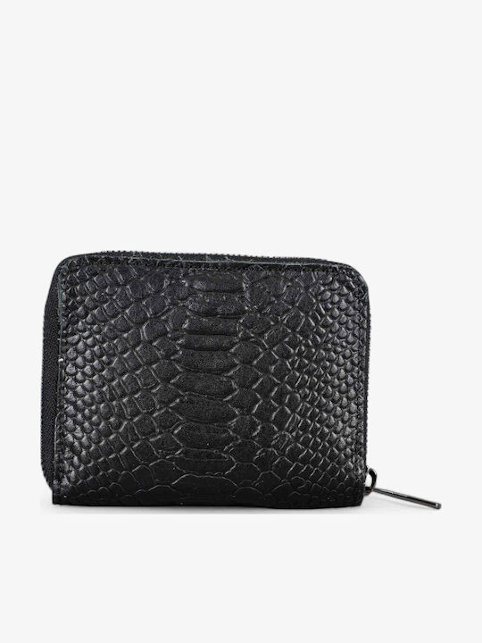 Small Leather Women's Wallet Classic Black