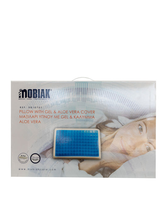 Mobiak Aloe Vera Anatomic Gel Bed Pillow 40x60x12cm