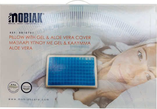 Mobiak Aloe Vera Анатомична Възглавница За Спане С Гел 40x60x12cm