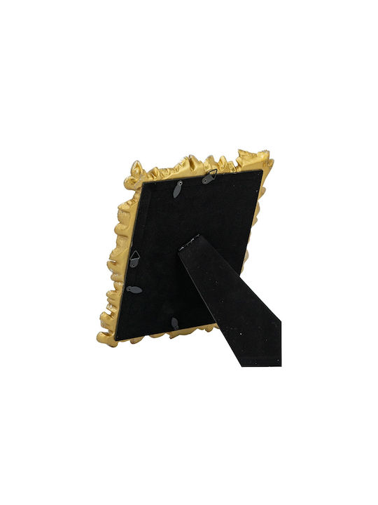 Artekko Rahmen Kunststoff 10.16x15.24cm mit goldenem Rahmen 1Stück