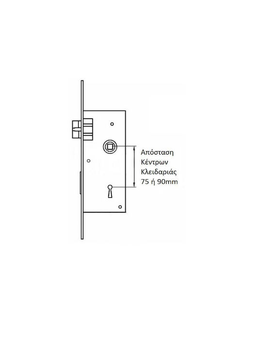 Viobrass Lever Front Door with Plate Pair Black Nickel Matte