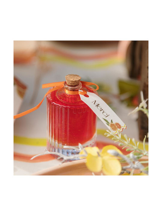Beauty Home Lucie Wasserflasche Glas mit Kork Transparent 30ml