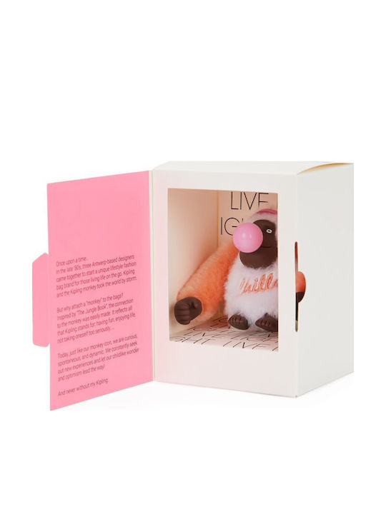 Kipling Μπρελόκ Easy Life Monkey Orange