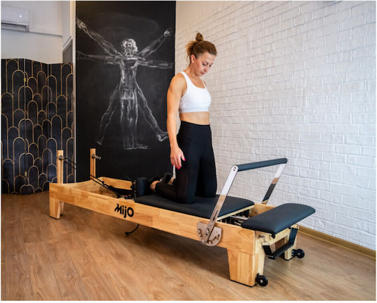 Pat Reformer Pilates Pliabil din Lemn Foldable Mijo Cod 23298