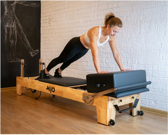 Pat Reformer Pilates Pliabil din Lemn Foldable Mijo Cod 23298