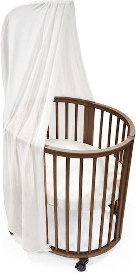 Stokke Wiege Sleepi Mini mit Rädern Braun