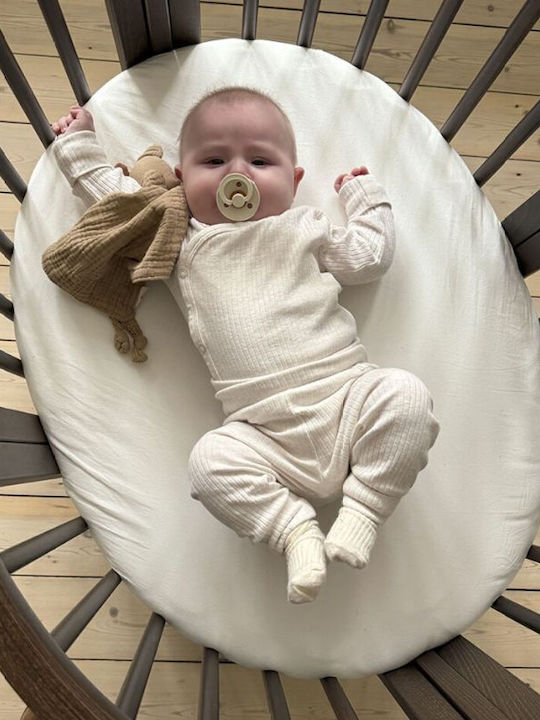 Stokke Cradle Sleepi Mini with Wheels Brown