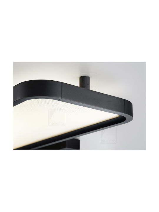 Helestra Deckenleuchte 26cm Schwarz mit Integrierter LED