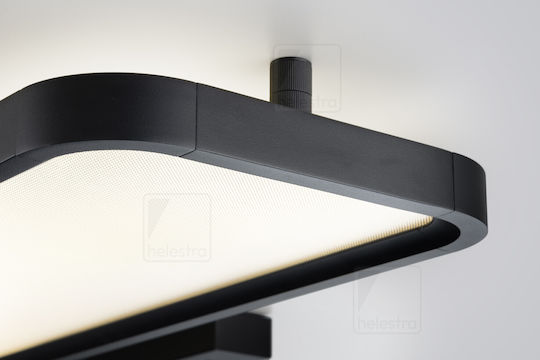 Helestra Таванно осветление 26бр Черен с Вграден LED