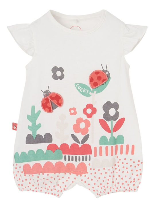 Boboli Baby Bodysuit Off White