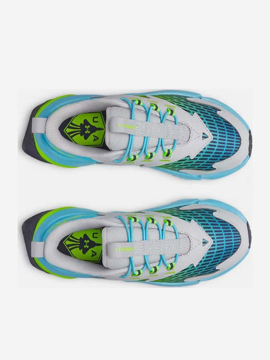 Bps Scramjet 7 Kids Sports Shoes Running with Laces Green