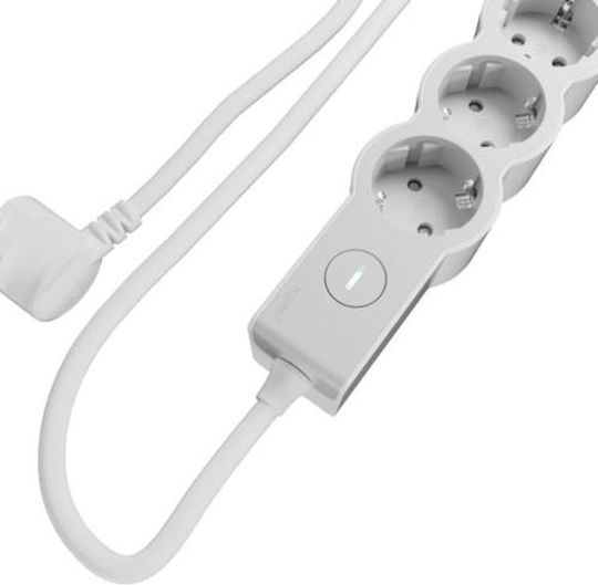 Legrand Surgearrest Steckdosenleiste 4 Steckdosen mit Schalter und Kabel 1,5 m