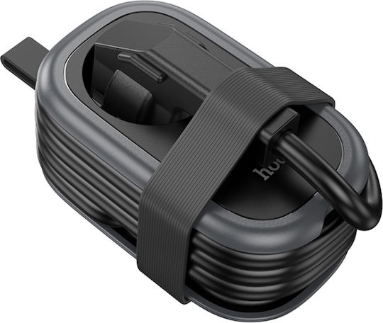 Hoco Single Socket with Surge Protection 2 Positions with 2 USB-A, 1 USB-C and Cable 1.1m
