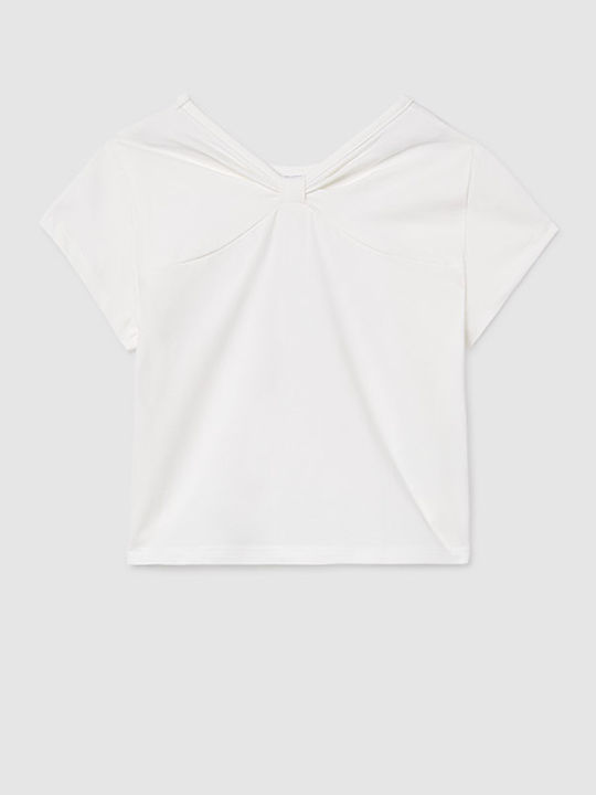 Kinder-T-Shirt Ecru