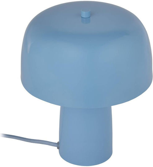 Butlers Table Lamp with Blue Shade and Base