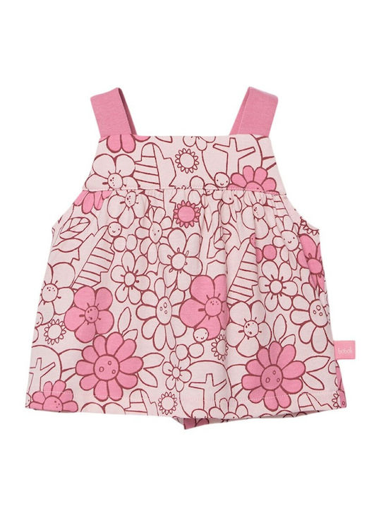 Kids Clothing Set with Summer Shorts 2 Pieces Pink