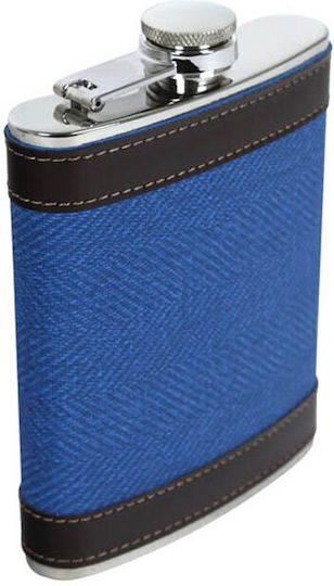 Hip Flask Φλασκί Ποτού «blue» F2290 210ml