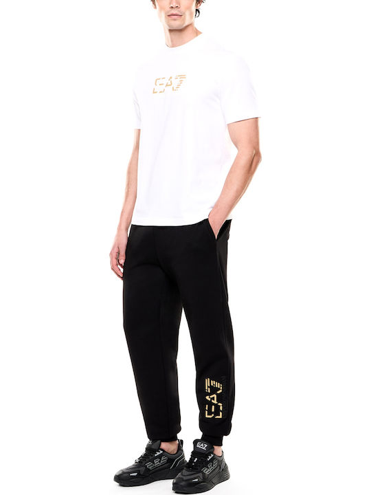 Emporio Armani T-Shirt White-Gold