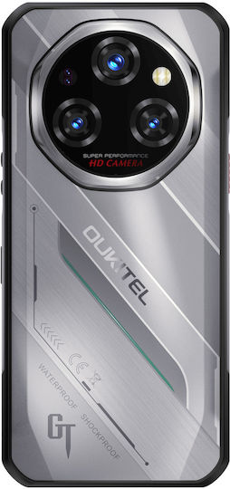Oukitel WP62 5G Dual SIM (12GB/512GB) Resistant Smartphone Silver