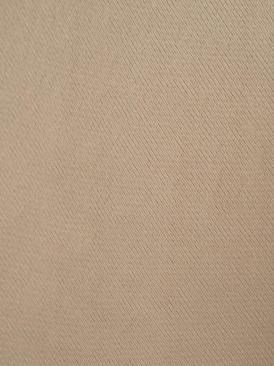 Women's Blouse Satin Sleeveless Beige