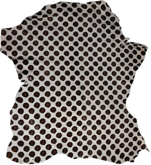 Ponyskin Leather 86x70cm Animal Print Brown-Black
