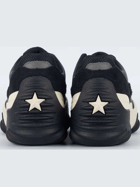 Run Star Motion Chunky Sneakers Μαύρα