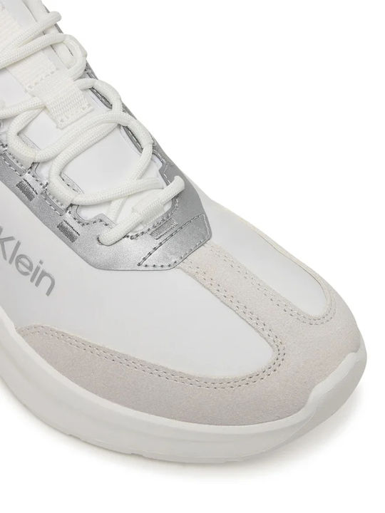 Sneakers White Silver