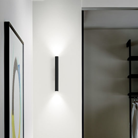 Ideal Lux Doppel LED Warmes Weiß Spot in Schwarz Farbe