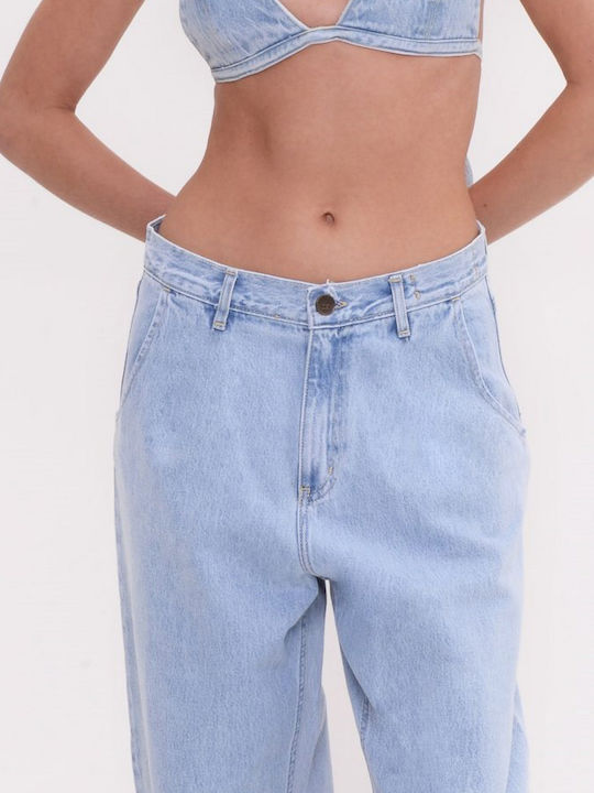 Lima Γυναικείο Jean Παντελόνι Light Blue