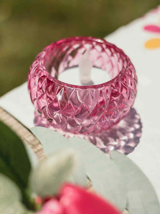 Beauty Home Suport pentru lumânare Sticlă 7.5x7.5x4buc 1buc
