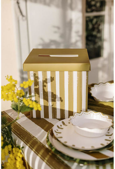 Beauty Home Cutie pentru Cadou Alb 20x20cm.
