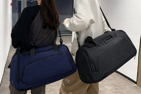 Sack Voyage Navy Blue Fabric L52xW25xH26cm