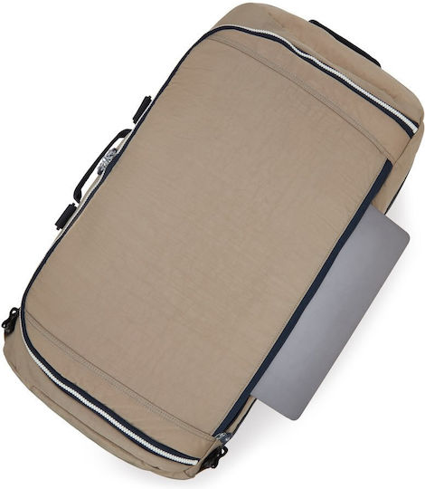 Kipling Jonis Sack Voyage Back Beige Fabric