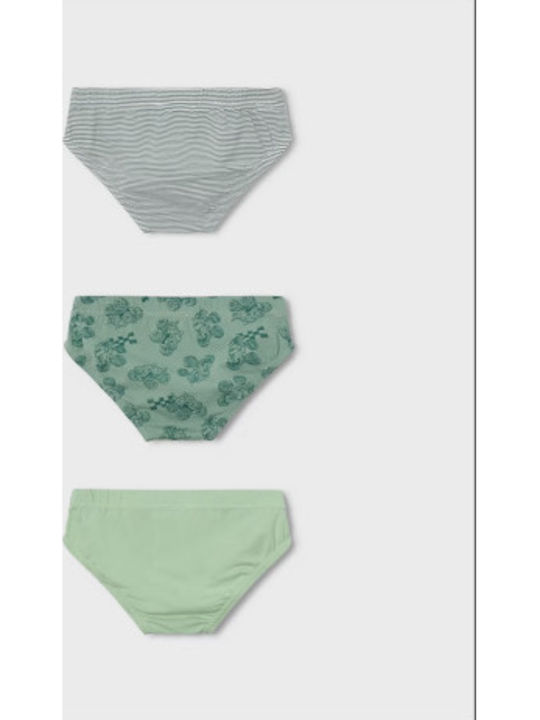 Mayoral Set of Kids' Briefs Haki 3pcs