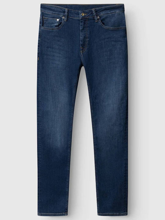 Pantaloni Jeans pentru Bărbați Albastru mediu