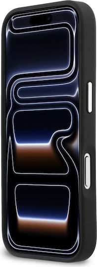 Karl Lagerfeld Iml Glitter Kl Diamond Logo iPhone 17 Pro Schwarz Handyhülle